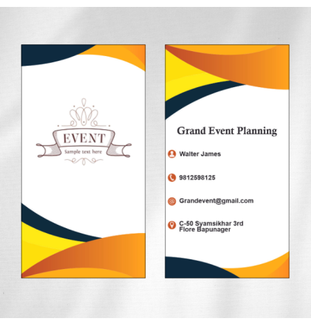 Event Company Visiting Card Design 03