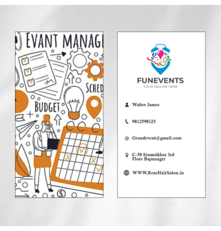 Event Company Visiting Card Design 07
