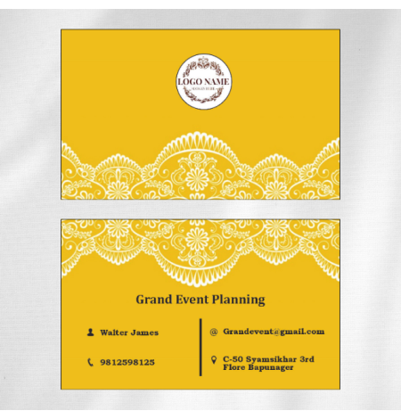 Event Company Visiting Card Design 08