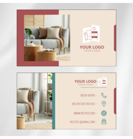 Interior Design Visiting Card Design 13 Main