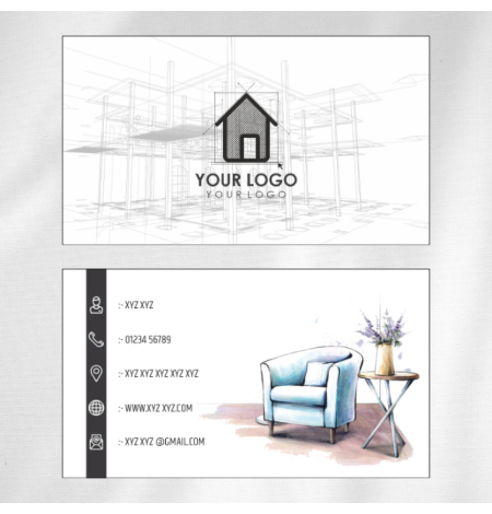 Interior Design Visiting Card Design 18 Main