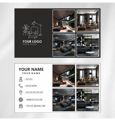 Interior Design Visiting Card Design 19 Main