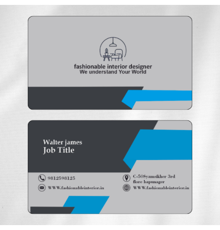 Interior Designer Visiting Card Design 08 Main