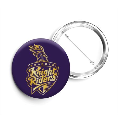 Kolkata Knight Riders Button Badge Mockup