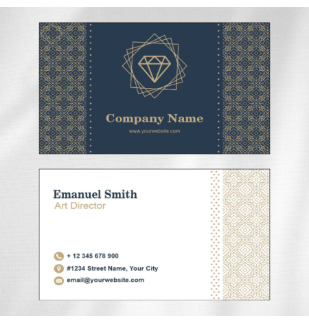 Marriage Hall Visiting Card Design 06 Main