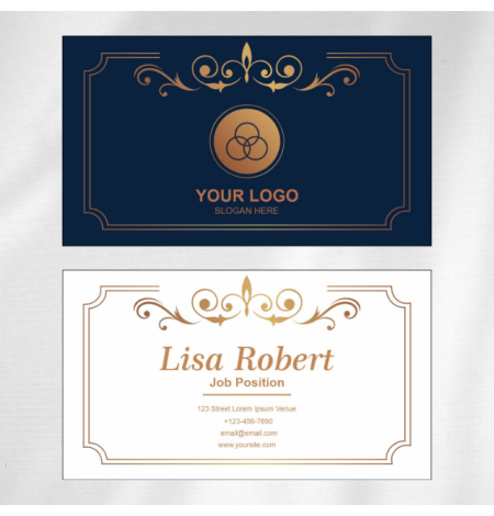 Marriage Hall Visiting Card Design 08 Main