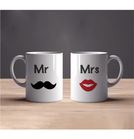 Mr. and Mrs. Couple Mugs