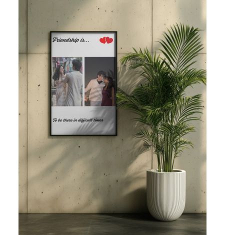 Personalized Friendship Photo Frame Mockup