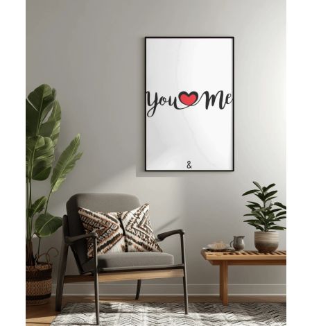 Personalized Text Wall Frame Mockup