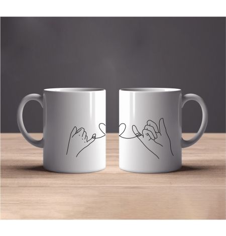 Promise Rope Couple Mugs
