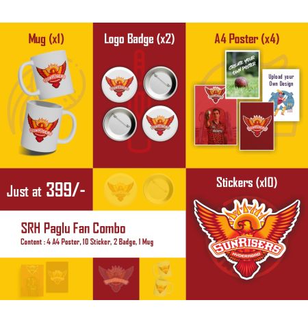 SRH Paglu Fan Combo