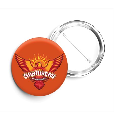 Sunrisers Hyderabad Button Badge Mockup